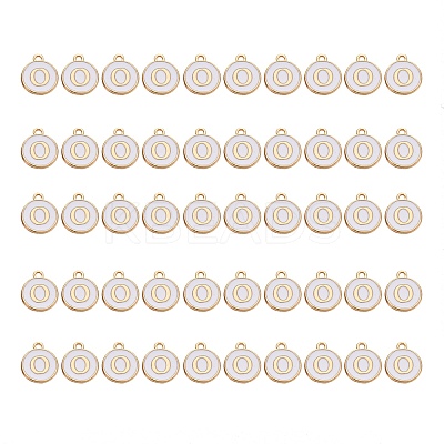 Golden Plated Alloy Charms ENAM-SZ0001-25A-O-1