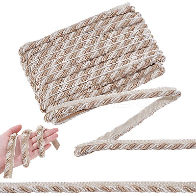 12.5M Polyester Twist Lip Cord Trim OCOR-WH0105-005C-1