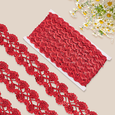Metallic Braided Lace Trim OCOR-WH20020-23D-1