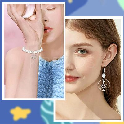 201 Stainless Steel Pendants STAS-SC0005-18-1