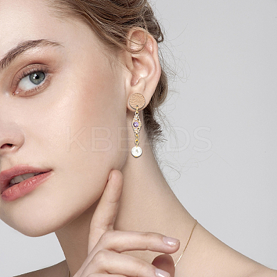 30Pcs Ion Plating(IP) 304 Stainless Steel Ear Stud Findings STAS-UN0045-20-1