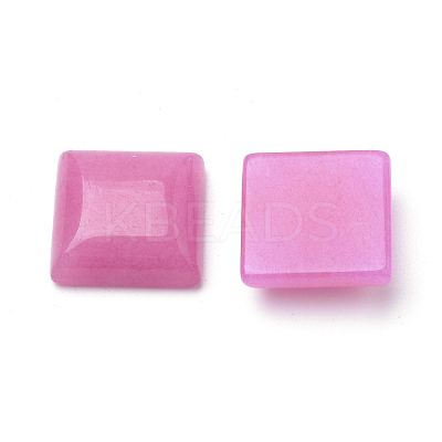 Natural White Jade Cabochons G-Q975-10x10-04-1
