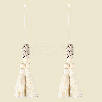 Cotton Pendant Decorations HJEW-WH20023-003-1