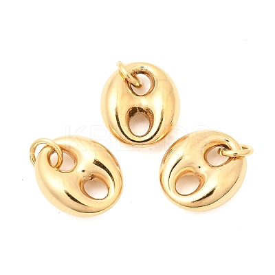 304 Stainless Steel Pendants X-STAS-P441-01G-1