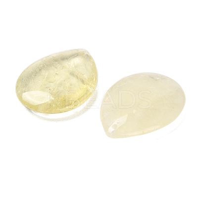 Natural Lemon Jade Pendants G-Z088-02B-1