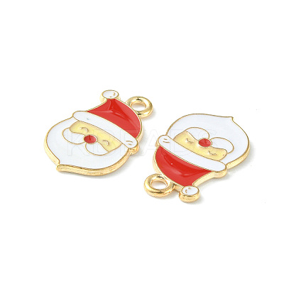 Christmas Alloy Enamel Pendants ENAM-D047-10LG-03-1