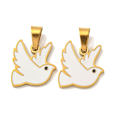 316 Surgical Stainless Steel Charms STAS-G325-05G-1