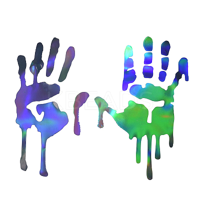Car Decals- 1 Pcs Hand Car Hood Sticker ST-F711-2-1