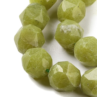 Natural Olive Jade Beads Strands G-NH0021-A17-02-1