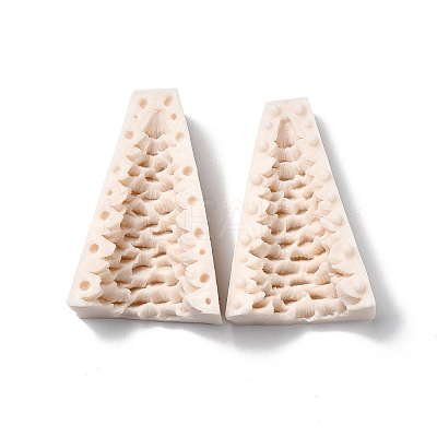 3D Christmas Tree DIY Candle Two Parts Silicone Molds LS-CAND-B002-01A-1