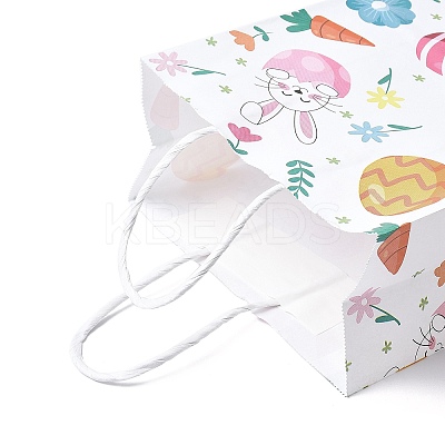 Easter Rectangle Kraft Paper Handbags CARB-U002-01A-1