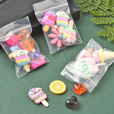 100Pcs Plastic Zip Top Bags OPP-YW0001-07A-1