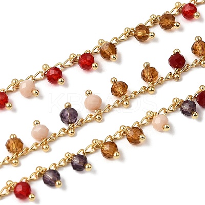 Handmade Real 18K Gold Plated Brass Chains CHC-K017-07G-1