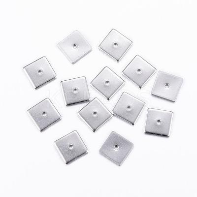 Tarnish Resistant 304 Stainless Steel Spacers Beads X-STAS-P163-11P-1