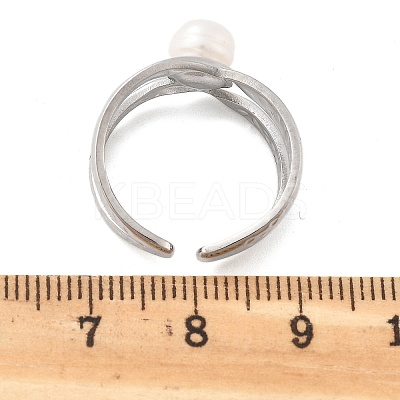 304 Stainless Steel Cuff Rings RJEW-S396-03P-1
