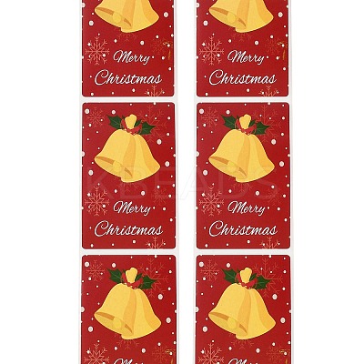 200Pcs Christmas Theme Paper Self-Adhesive Stickers DIY-M070-02U-1