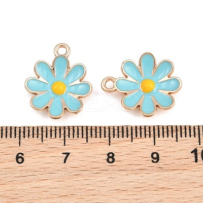 Alloy Enamel Pendants AL-CBA2919-01KGC-03-1