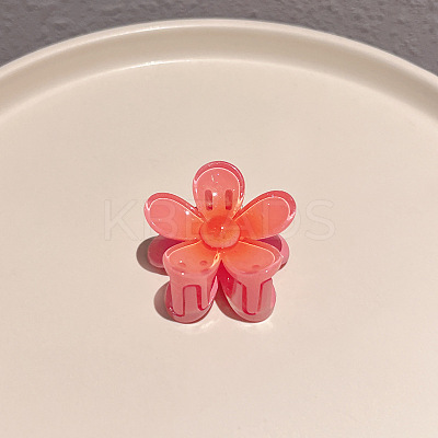 Flower Plastic Claw Hair Clips PW-WG3FA62-39-1