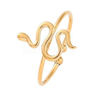 304 Stainless Steel Cuff Rings for Women LS-RJEW-F175-01G-01-1