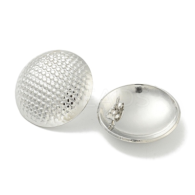 Non-Tarnish Flat Round 304 Stainless Steel Stud Earrings for Women EJEW-G400-34P-1