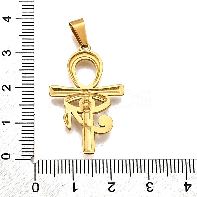304 Stainless Steel Pendants STAS-B086-08G-1