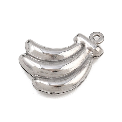 Fruit 304 Stainless Steel Pendants STAS-P418-03D-P-1
