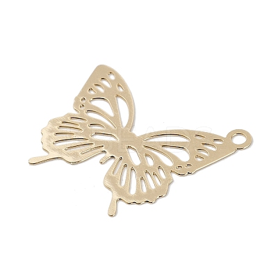 Brass Filigree Pendants KK-K366-43KCG-1