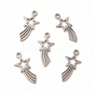 Non-Tarnish 201 Stainless Steel Pendants LS-STAS-E188-04P-1