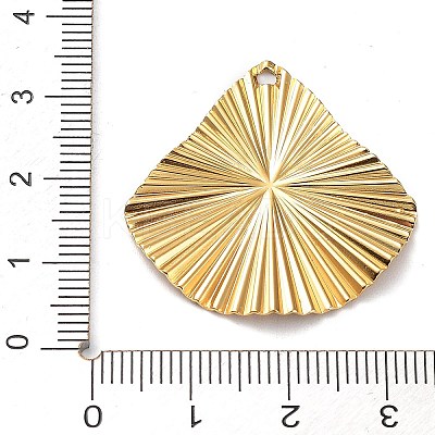 Ion Plating(IP) 304 Stainless Steel Pendants STAS-M323-39G-1