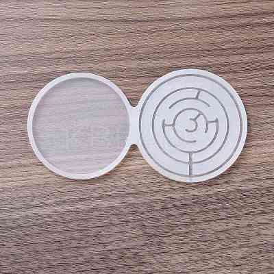 DIY Flat Round Lollipop Making Food Grade Silicone Molds LS-DIY-E051-03-1