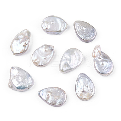 Baroque Natural Nucleated Pearl Keshi Pearl Beads PEAR-S020-Z01-1-1