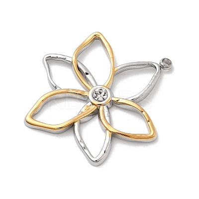 304 Stainless Steel Pendants X-STAS-A126-03B-GP-1