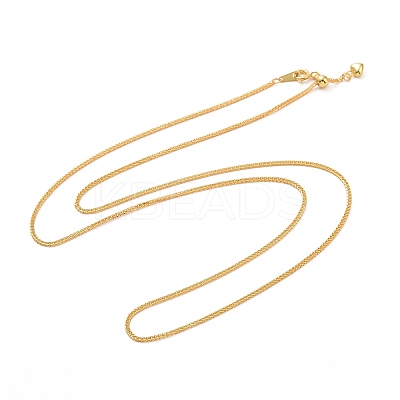 925 Sterling Silver Wheat Chains Necklace for Women STER-I021-02C-G-1