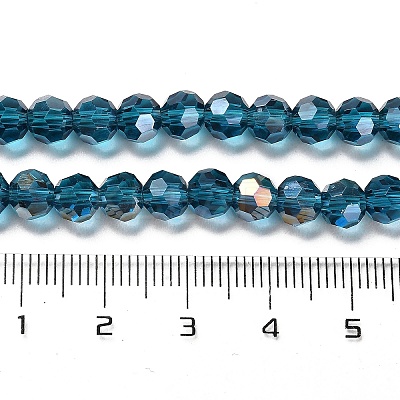 Transparent Glass Beads LS-EGLA-A035-T6mm-B12-1