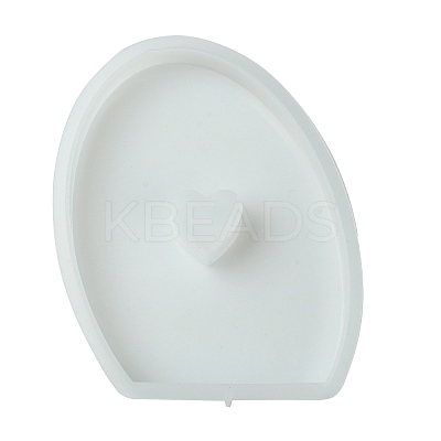 Easter Egg with Heart Shape Candle Holder Silicone Molds SIL-Z019-01B-1
