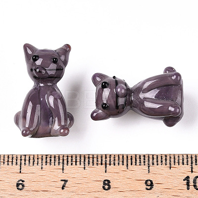 Handmade Lampwork Beads LAMP-T021-19B-1
