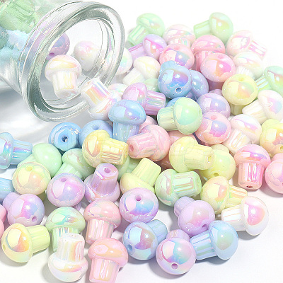Opaque Acrylic Beads FIND-CJC0010-85-1