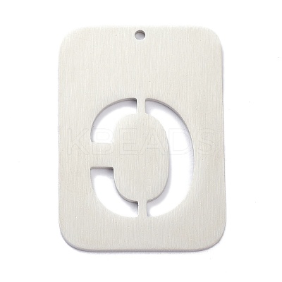 Non-Tarnish 304 Stainless Steel Pendants STAS-K216-49C-P-1