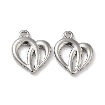 Non-Tarnish 304 Stainless Steel Charms STAS-G322-01P-1