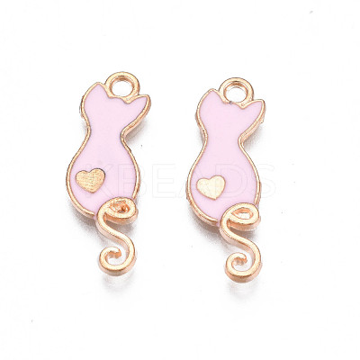 Alloy Enamel Pendants ENAM-S115-144D-1