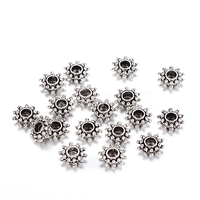 Tibetan Style Spacer Beads LS-LFH10384Y-1
