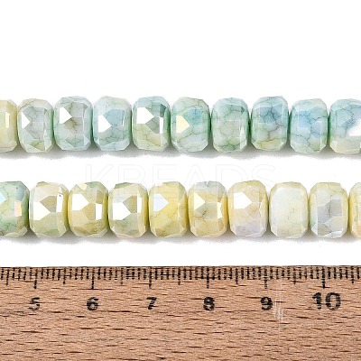 Anti-Tarnish Electroplate Glass Beads Strands LS-GLAA-T025-10mm-11P-1