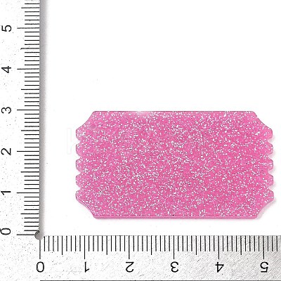 Valentine's Day Printed Opaque Acrylic Pendants FIND-D283-11E-1