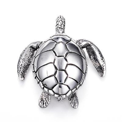 304 Stainless Steel Big Pendants STAS-F044-03-1