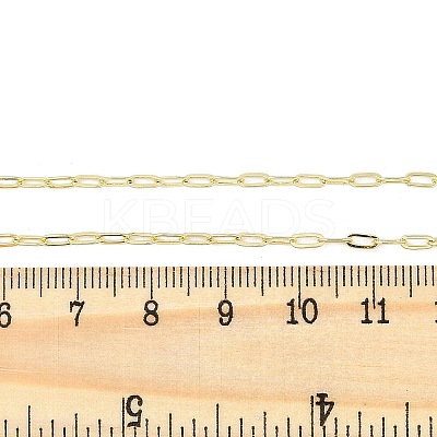 Rack Plating Brass Cable Chain Necklaces NJEW-H049-05G-1