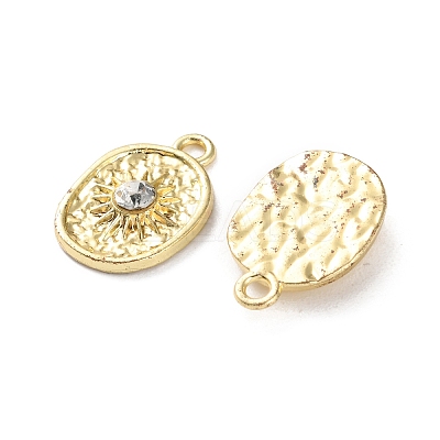 Rack Plating Alloy Pendants FIND-M038-04G-1