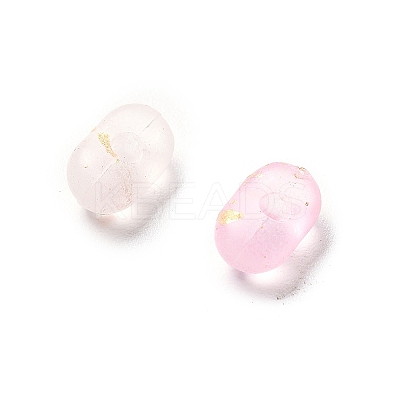 Gradient Color Transparent Frosted Acrylic Beads X1-OACR-M023-06C-1