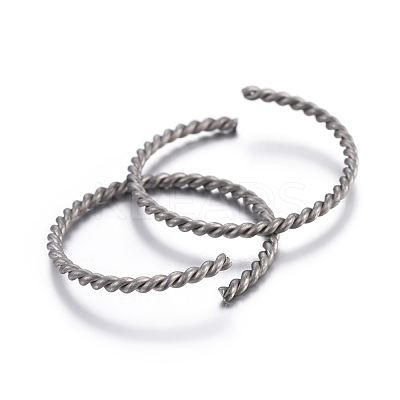 Tarnish Resistant 304 Stainless Steel Open Jump Rings STAS-F191-11P-D-1