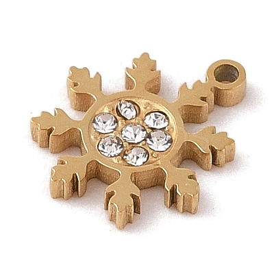 Ion Plating(IP) 304 Stainless Steel Charms STAS-Z083-01G-1