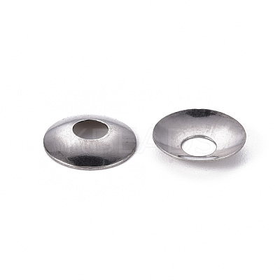 Non-Tarnish 201 Stainless Steel Bead Caps STAS-Q239-014-1